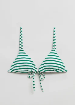 Store & Other Stories Triangle Bikini Tie Top