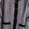 Hot & Other Stories Tweed Cardigan Grey/Black