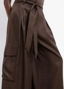 Hot & Other Stories Utility Jumpsuit Brown