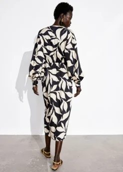 Fashion & Other Stories V-Neck Wrap Dress