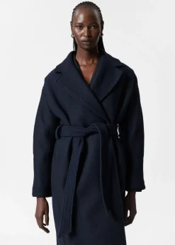 Fashion & Other Stories Voluminous Belted Wool Coat