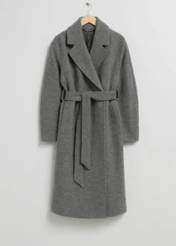 Fashion & Other Stories Voluminous Belted Wool Coat