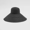 Cheap & Other Stories Wide Brim Straw Hat Black