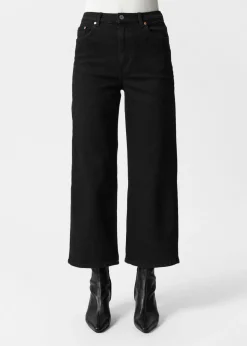 Hot & Other Stories Wide Cropped Jeans