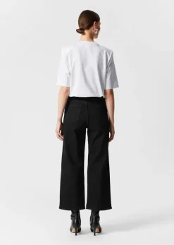 Hot & Other Stories Wide Cropped Jeans
