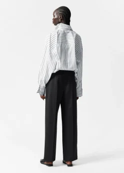 Cheap & Other Stories Wide Sailor Trousers Black