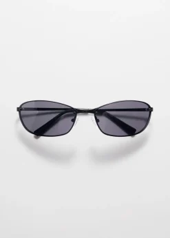 Cheap & Other Stories Wire-frame Oval Sunglasses Black