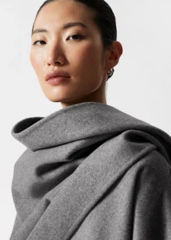 Hot & Other Stories Wool Blend Cape
