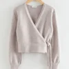 Store & Other Stories Wrap Sweater