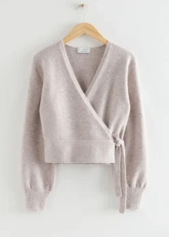 Store & Other Stories Wrap Sweater